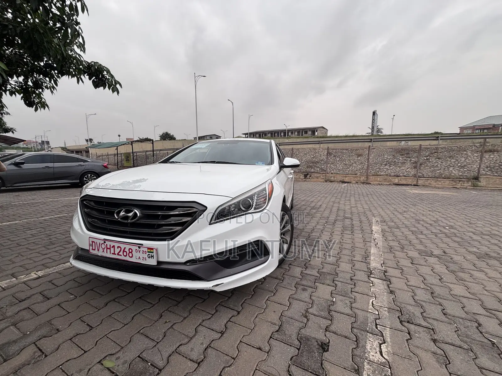 Hyundai Sonata Sport Sedan FWD (2.4L 4cyl 6A) 2017 White