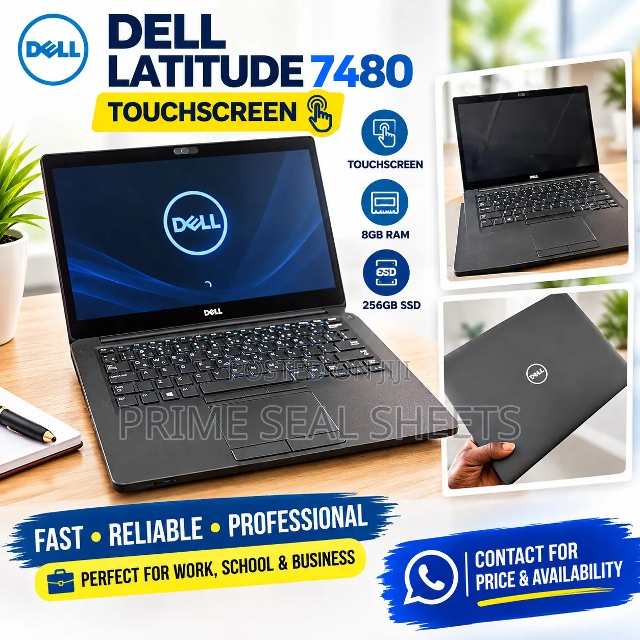 Laptop Dell Latitude 7480 8GB Intel Core i5 SSD 256GB