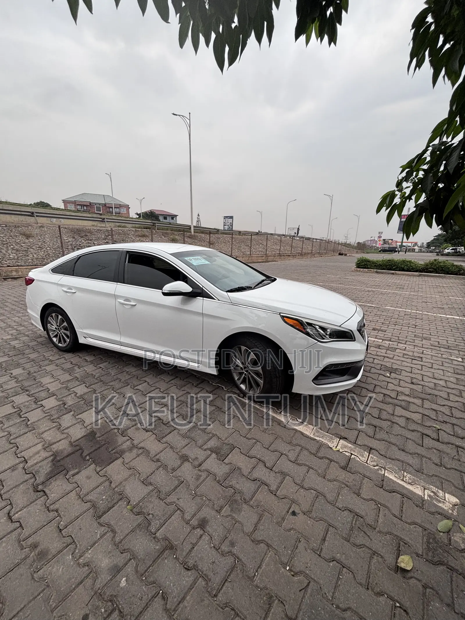 Hyundai Sonata Sport Sedan FWD (2.4L 4cyl 6A) 2017 White