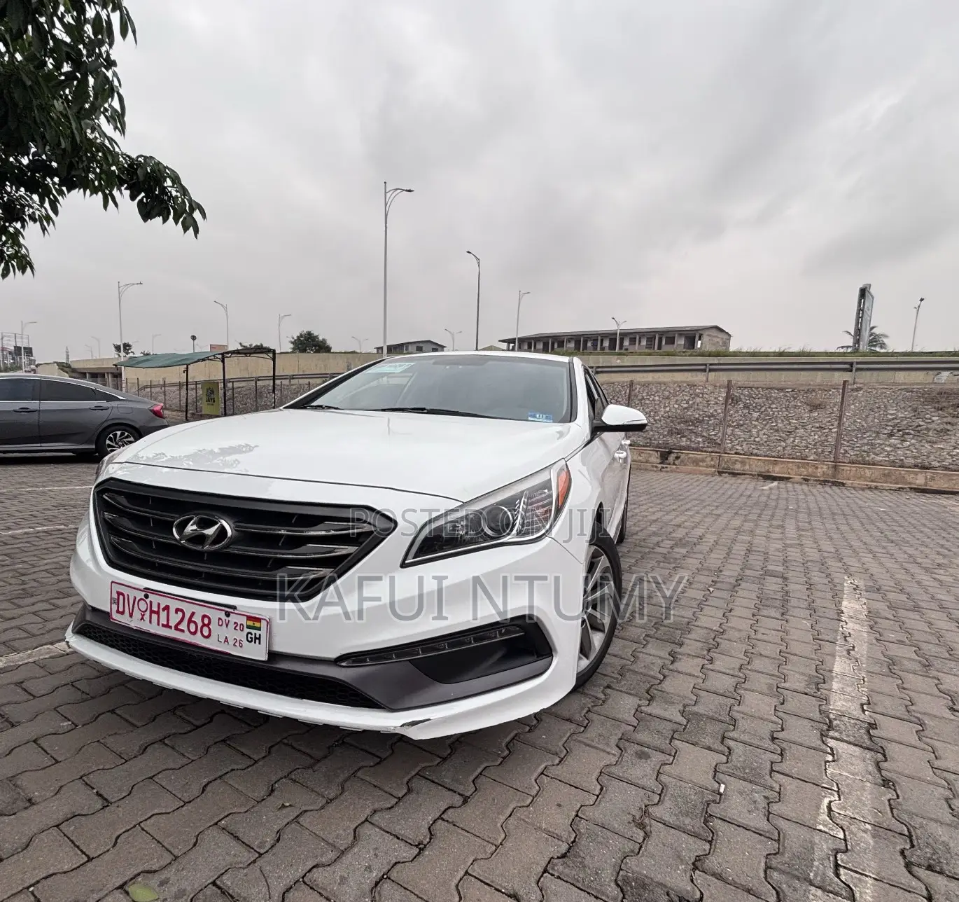 Hyundai Sonata Sport Sedan FWD (2.4L 4cyl 6A) 2017 White