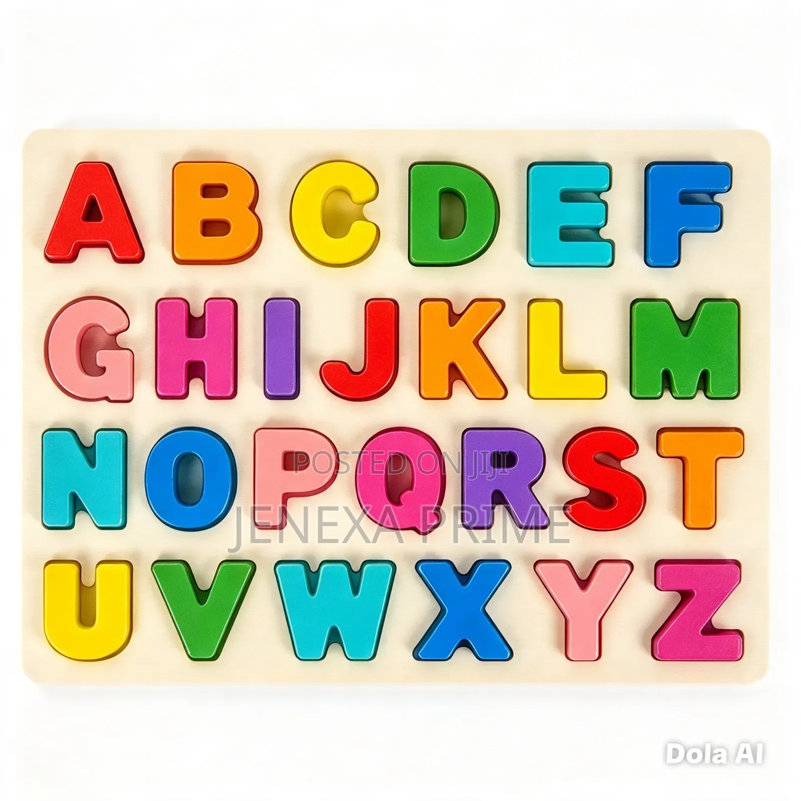 Wooden Alphabet Puzzle Board for Kids