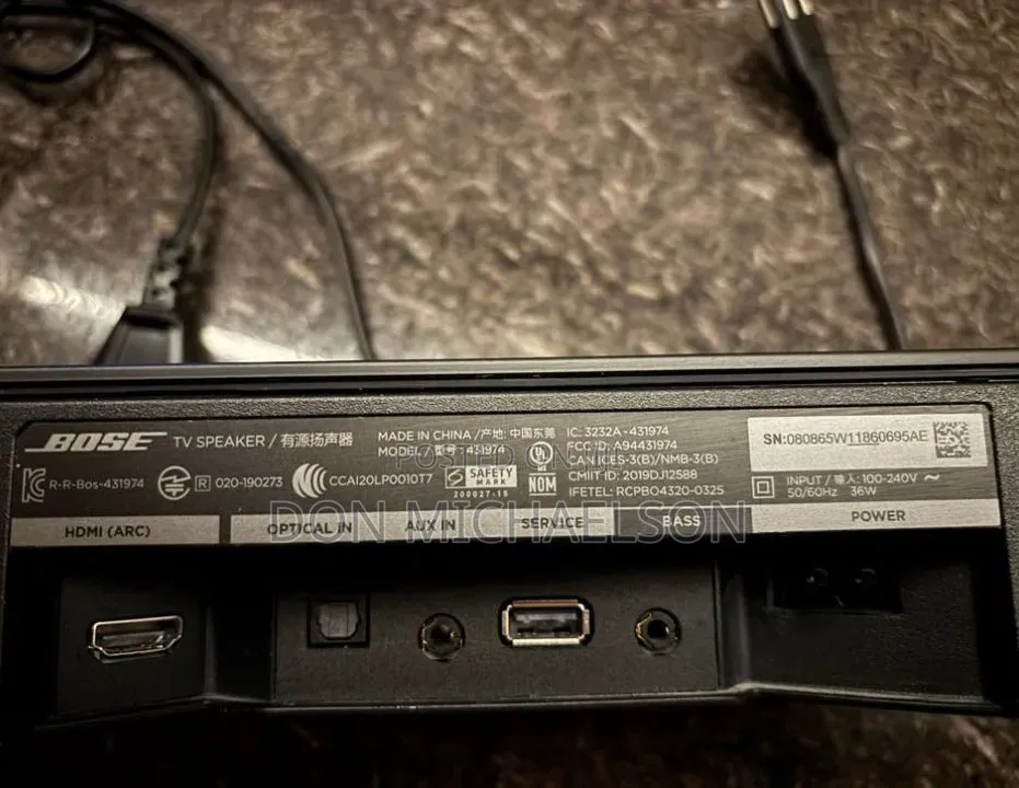 Bose TV Speaker