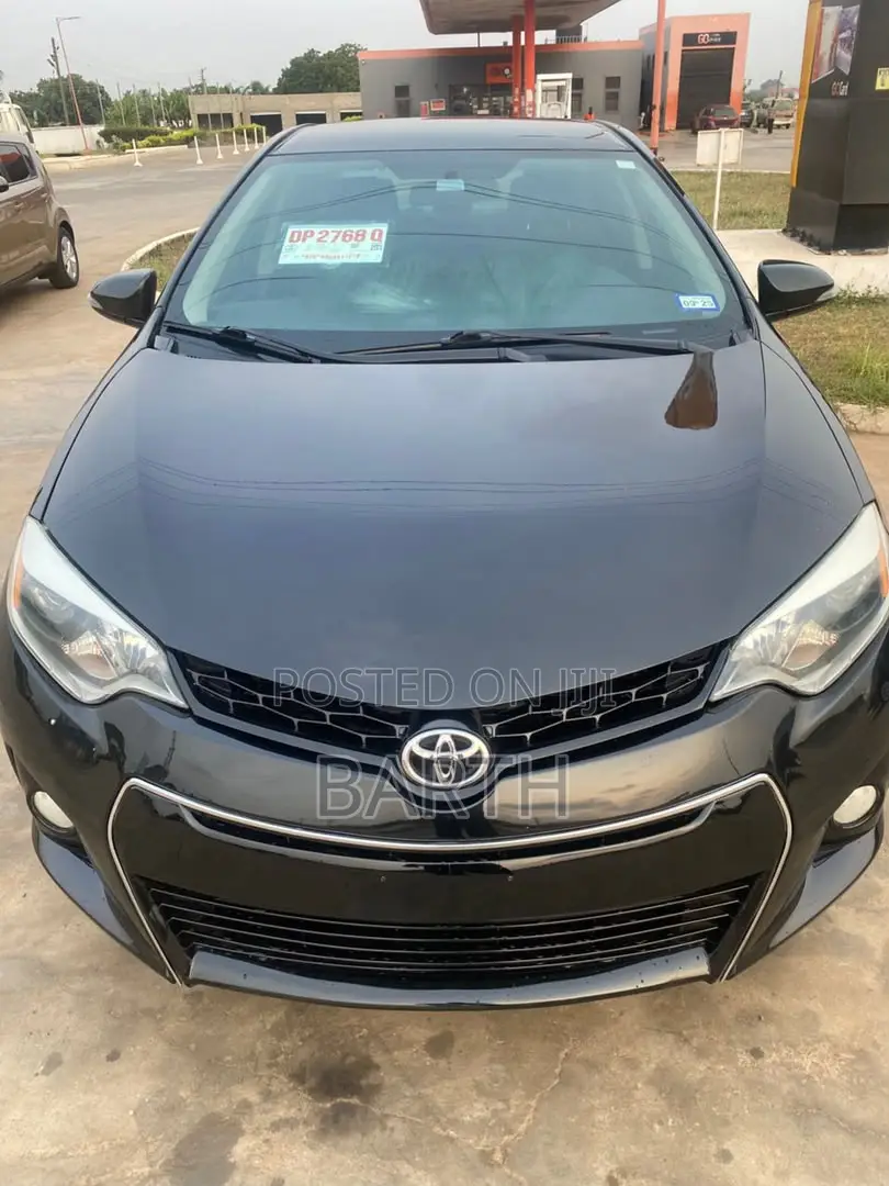 Toyota Corolla S 4dr Sedan (1.8L 4cyl CVT) 2016 Black