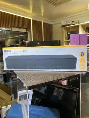 Mebus Mini Soundbar, 2.1CH Mini Sound Bar, 30W Speaker With BT