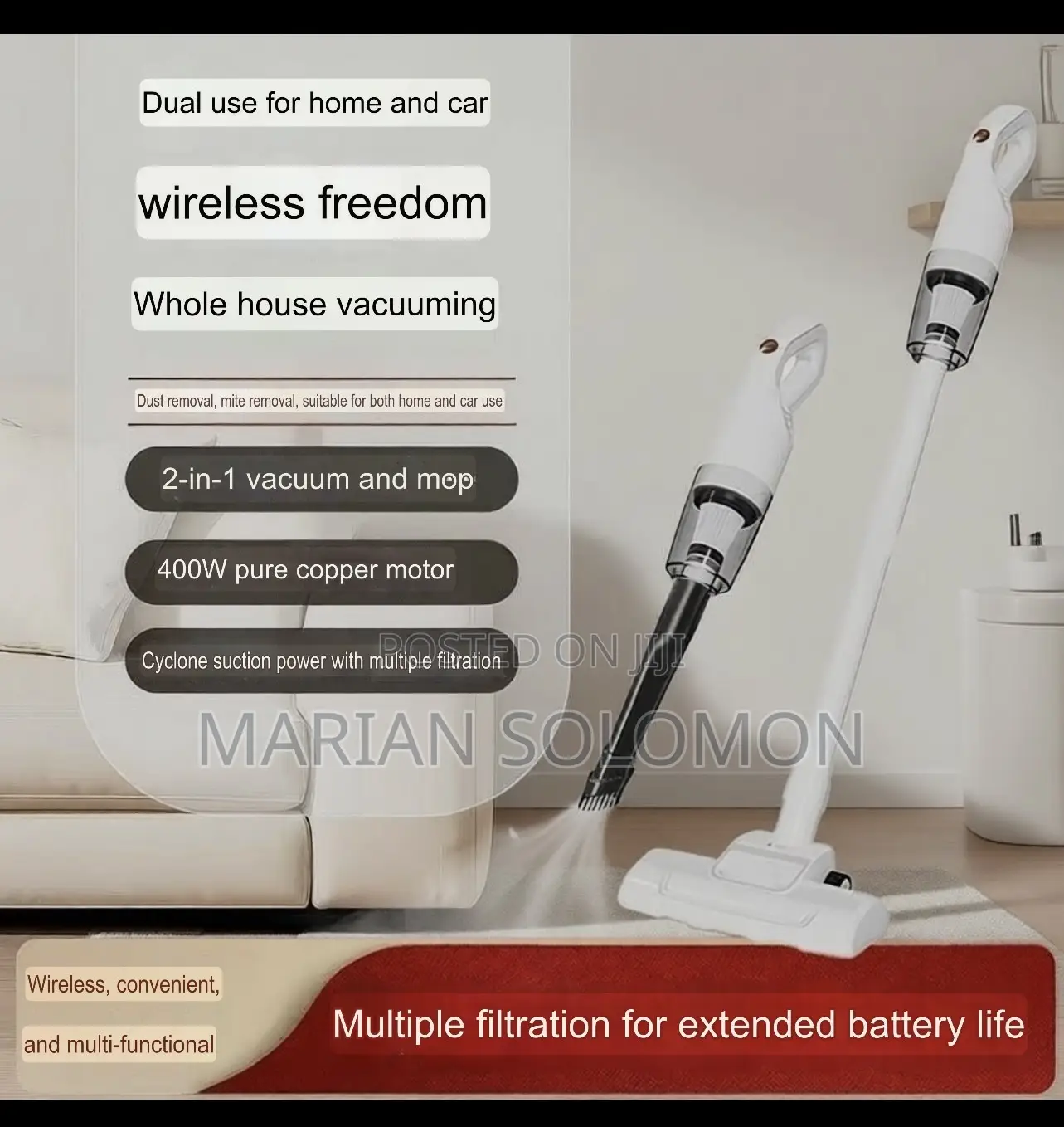 Multipurpose Vacuum Cleaner