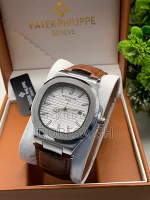 Patek Leather Watch for Men – Classic Everyday Wristwatch