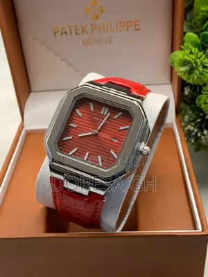 Patek Philippe Geneva Leather Watch for Men | Stylish Men’s Wristwatch
