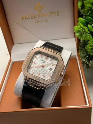 Patek Philippe Geneva Leather Watch for Men | Stylish Men’s Wristwatch