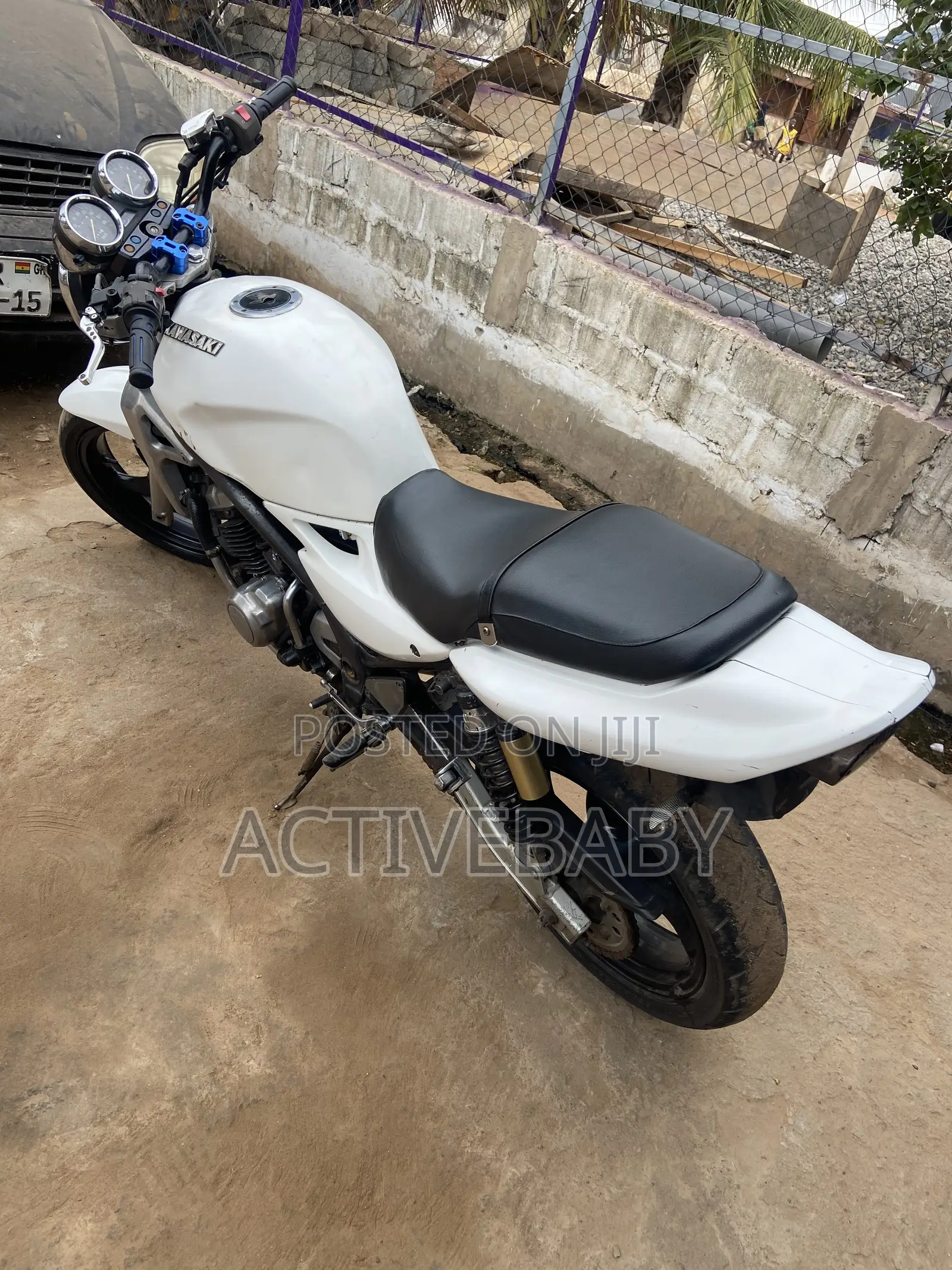 Kawasaki Bike 2018 White
