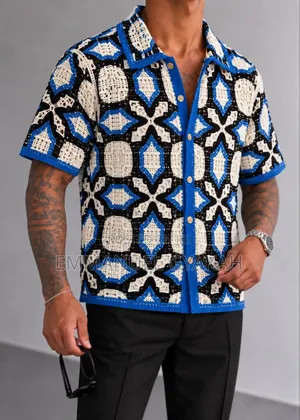 Classic Crochet Shirt