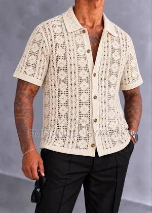 Classic Crochet Shirt