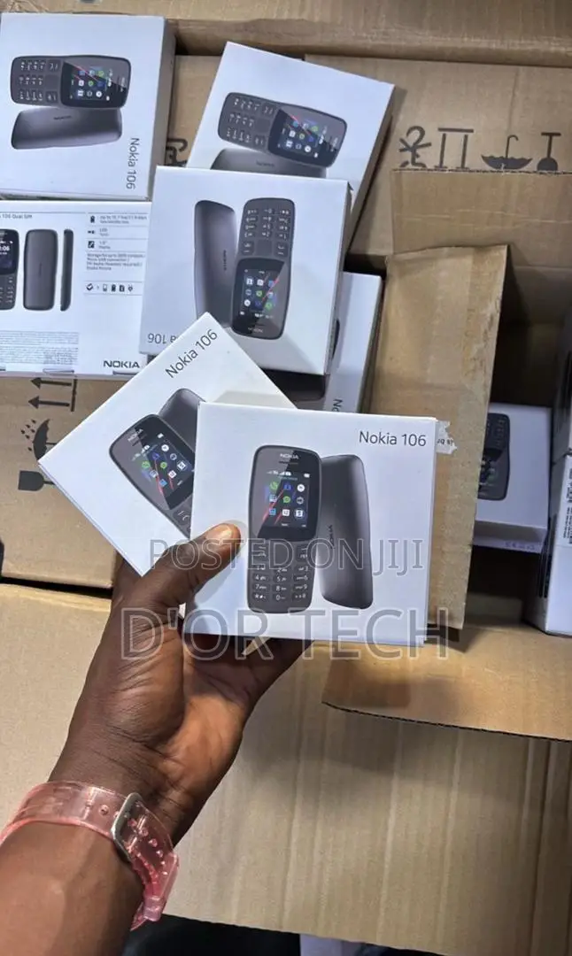 New Nokia 106 Black