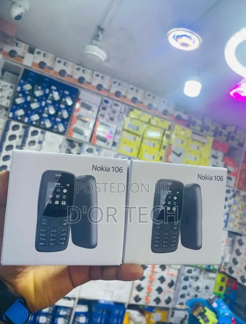 New Nokia 106 Black