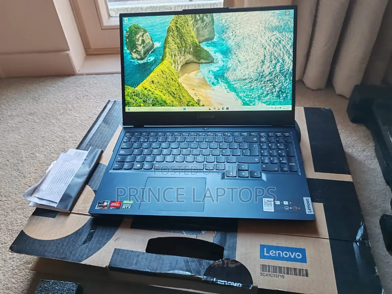 Laptop Lenovo Legion 5 16GB AMD Ryzen 7 SSD 1T