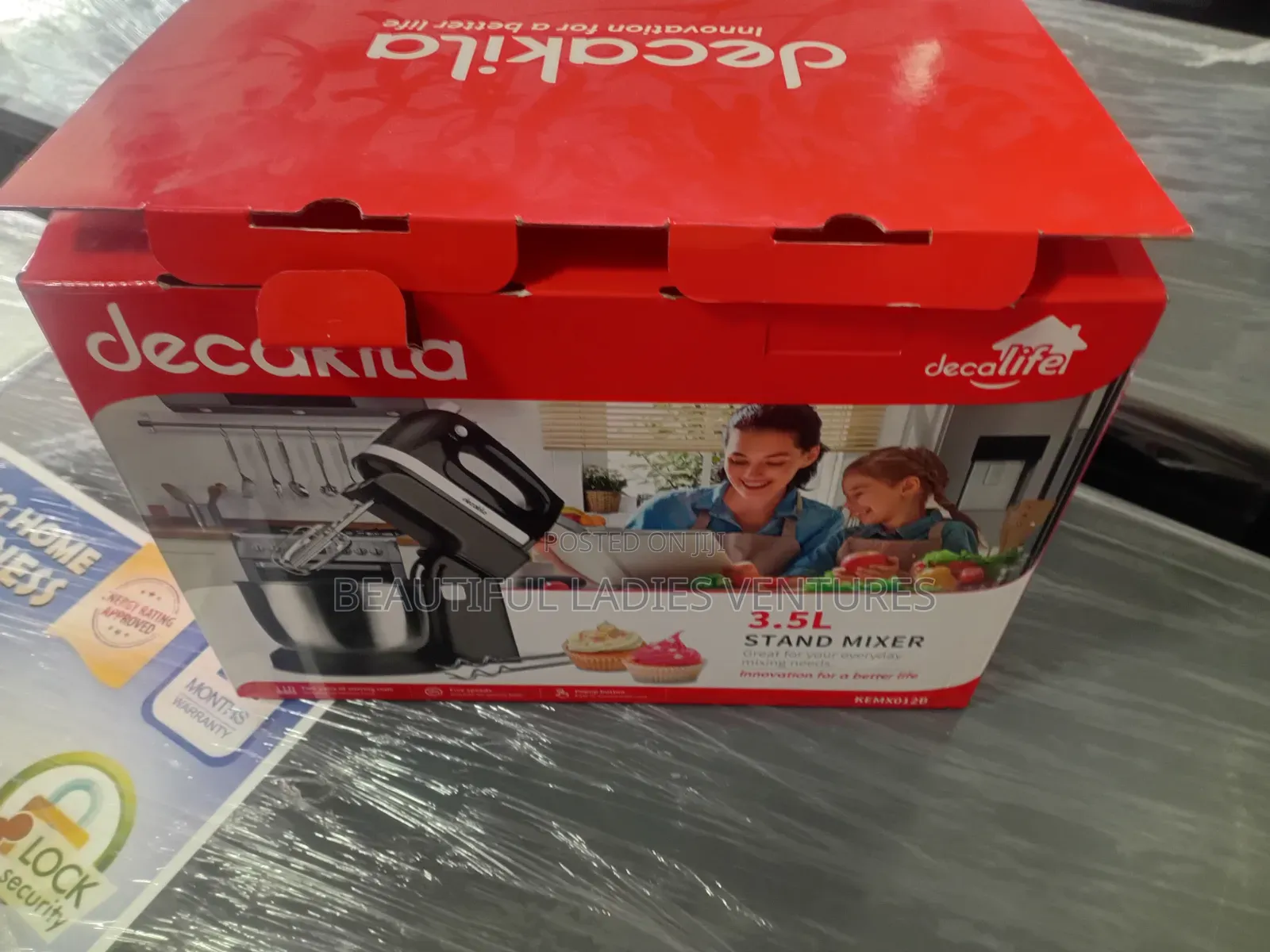 Powerful Stand Mixer Decakila 3.5L for Effortless Baking