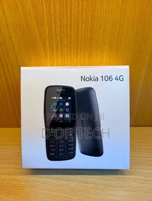 New Nokia 106 Black