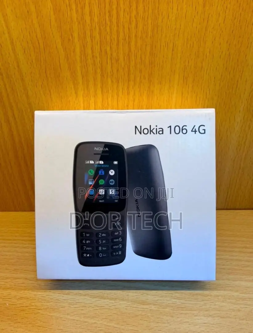New Nokia 106 Black