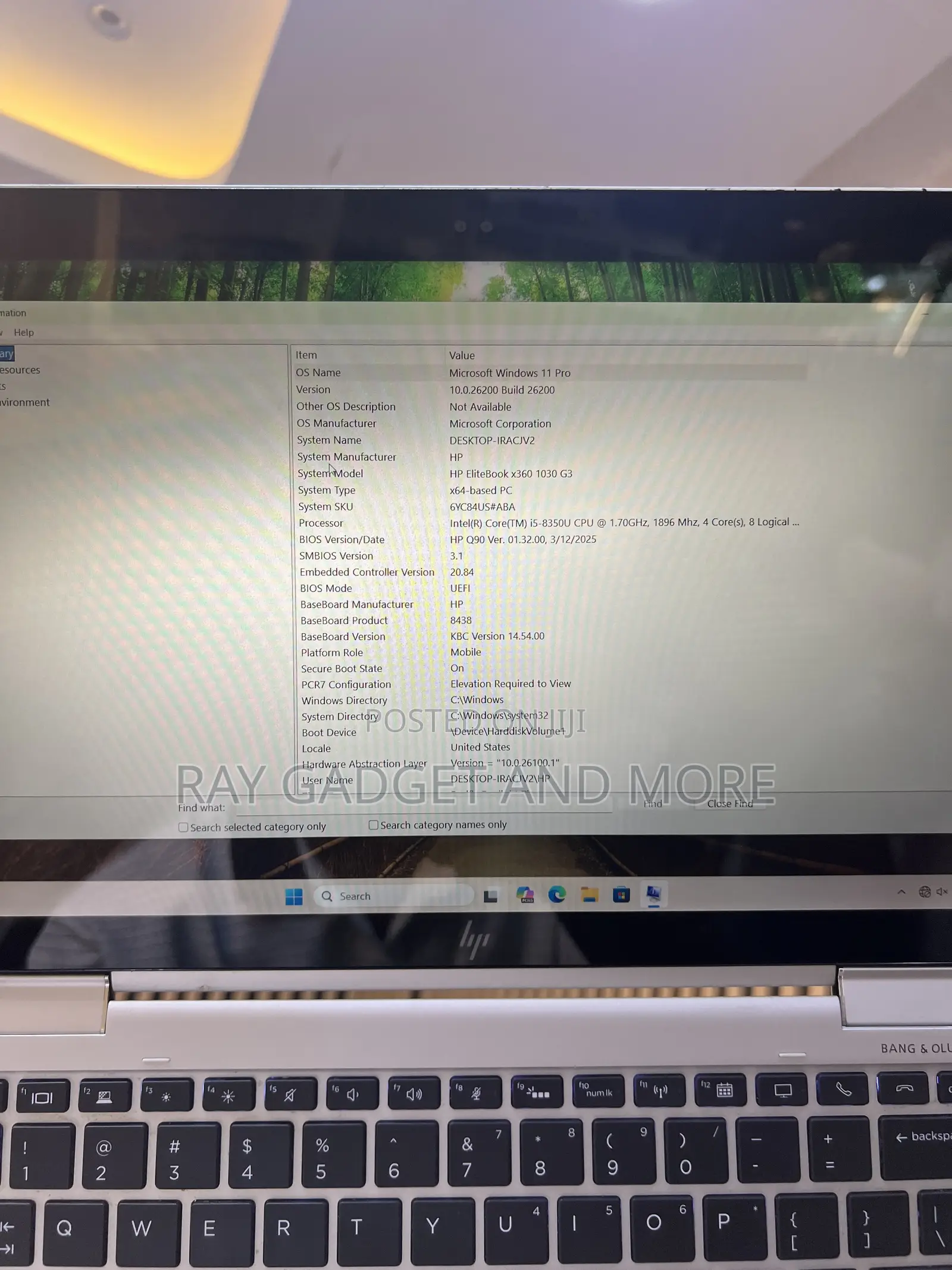 Laptop HP EliteBook X360 1030 G3 8GB Intel Core i5 SSD 256GB