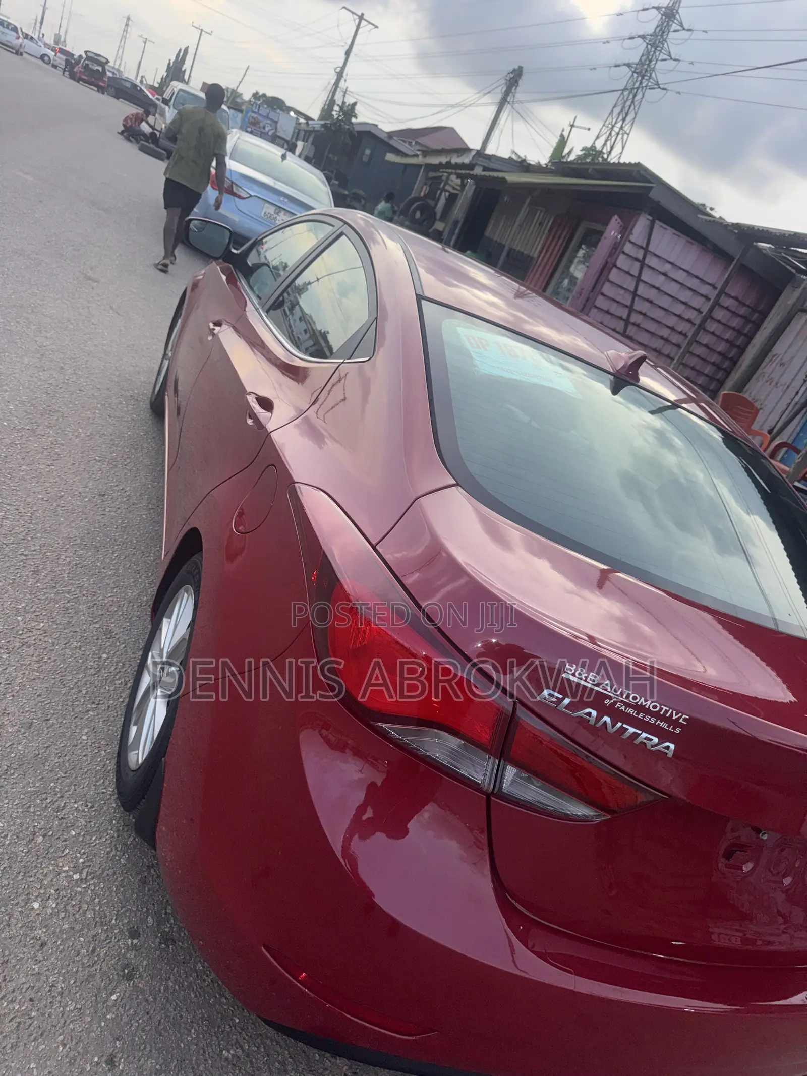 Hyundai Elantra SE 4dr Sedan (1.8L 4cyl 6A) 2015 Red