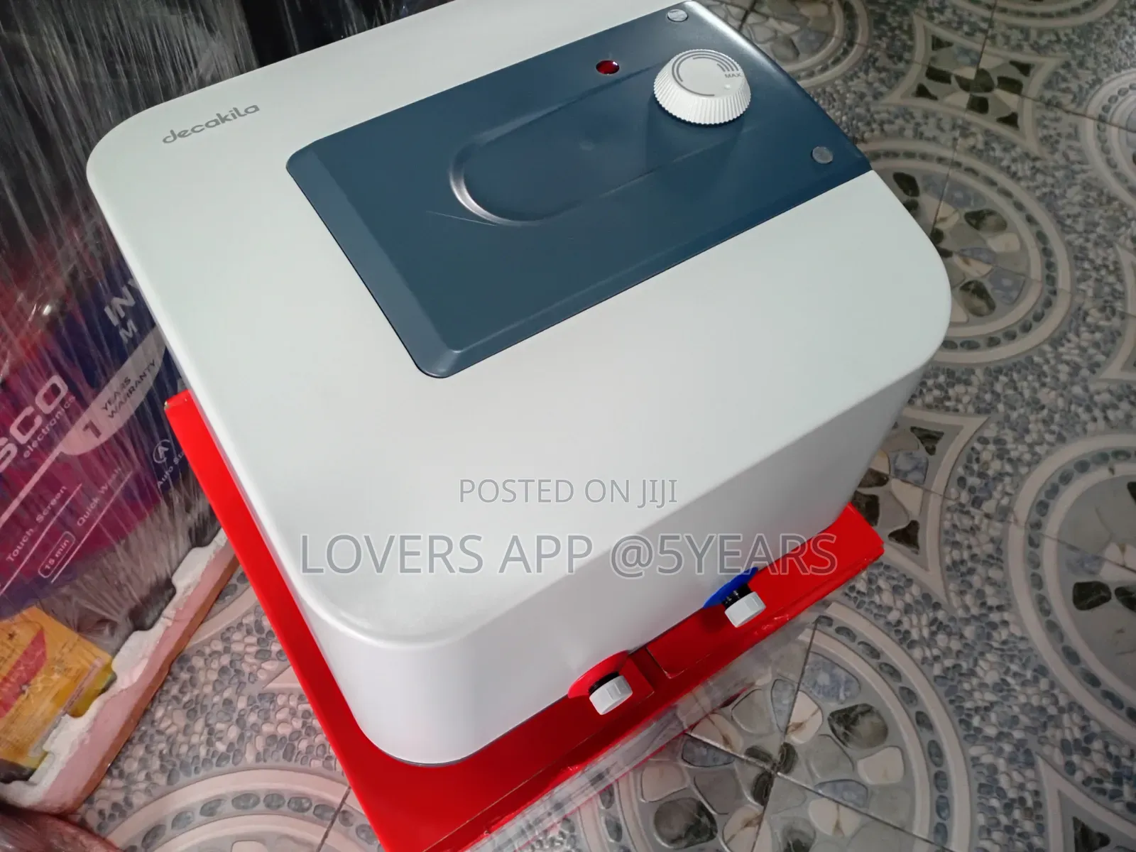 Decakila 15L Water Heater Earth Protection Heater.