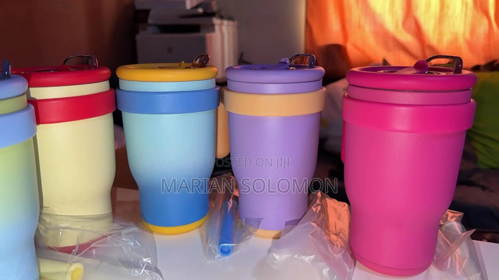 Insulated 420ml Leakproof Thermos Cup