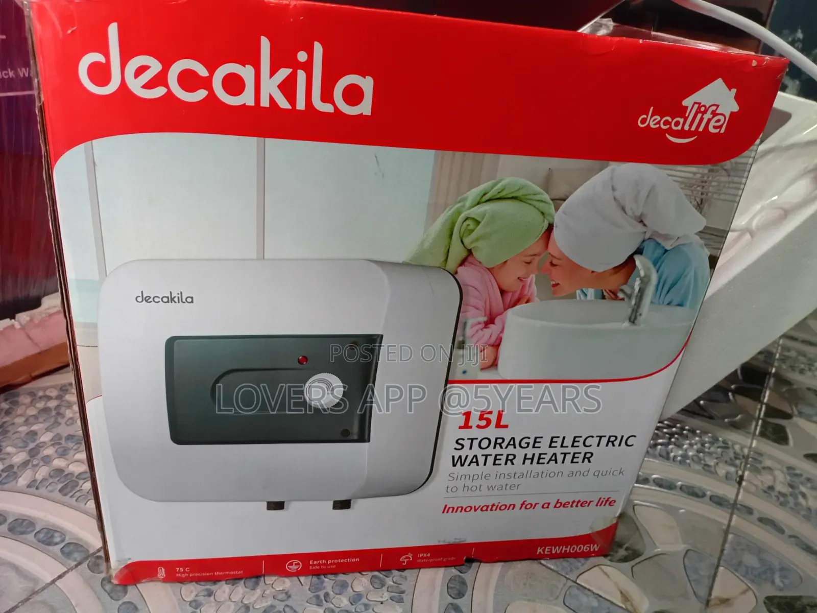 Durable 15L Water Heater Quality Heater.