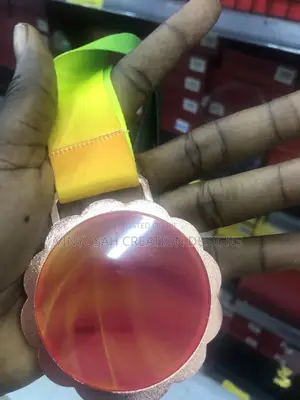 Medal With Glass in the Middle