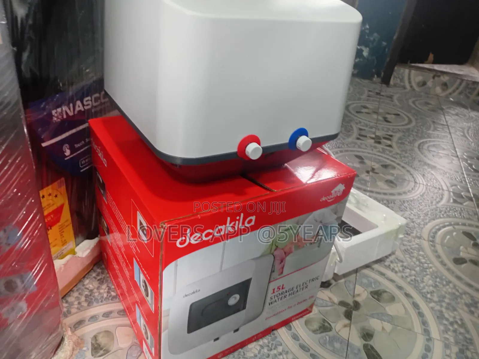 Decakila 15L Storage Electric Water Heater.