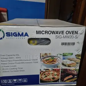 Sigma 20L Microwave Oven – SIG-MW20-S – Brand New
