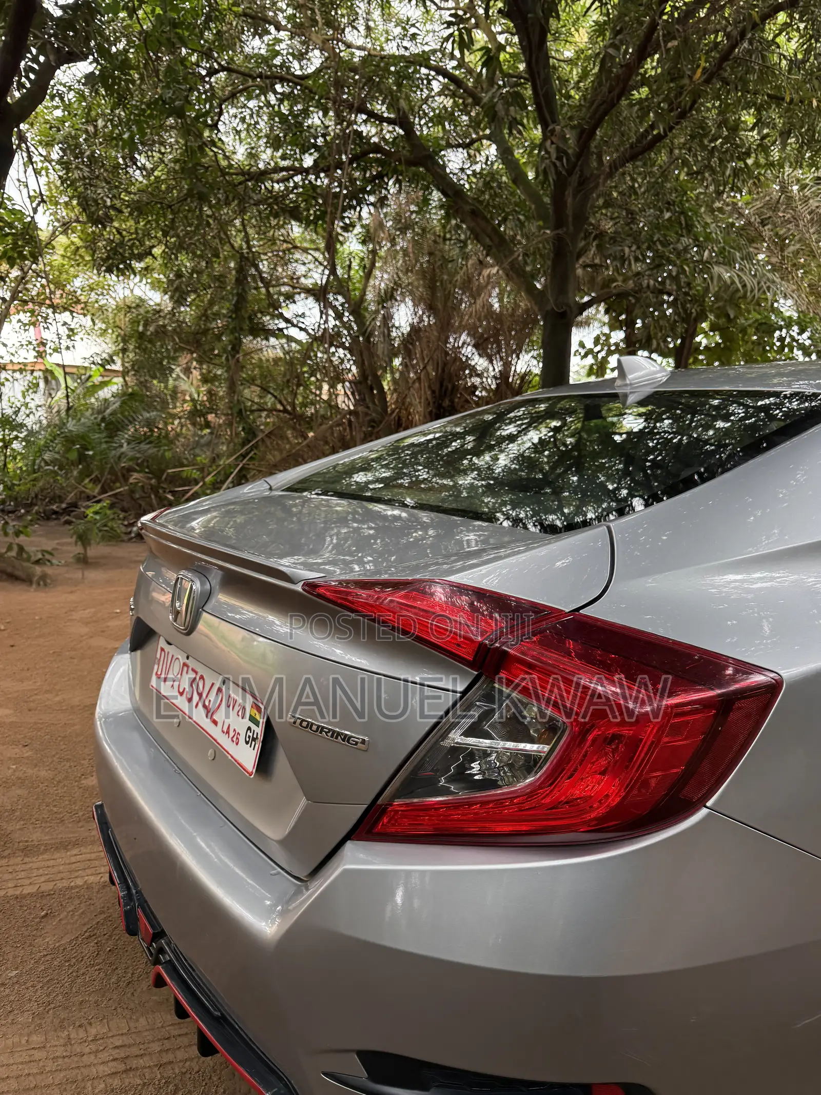 Honda Civic Touring 4dr Sedan (1.5L 4cyl) 2016 Silver