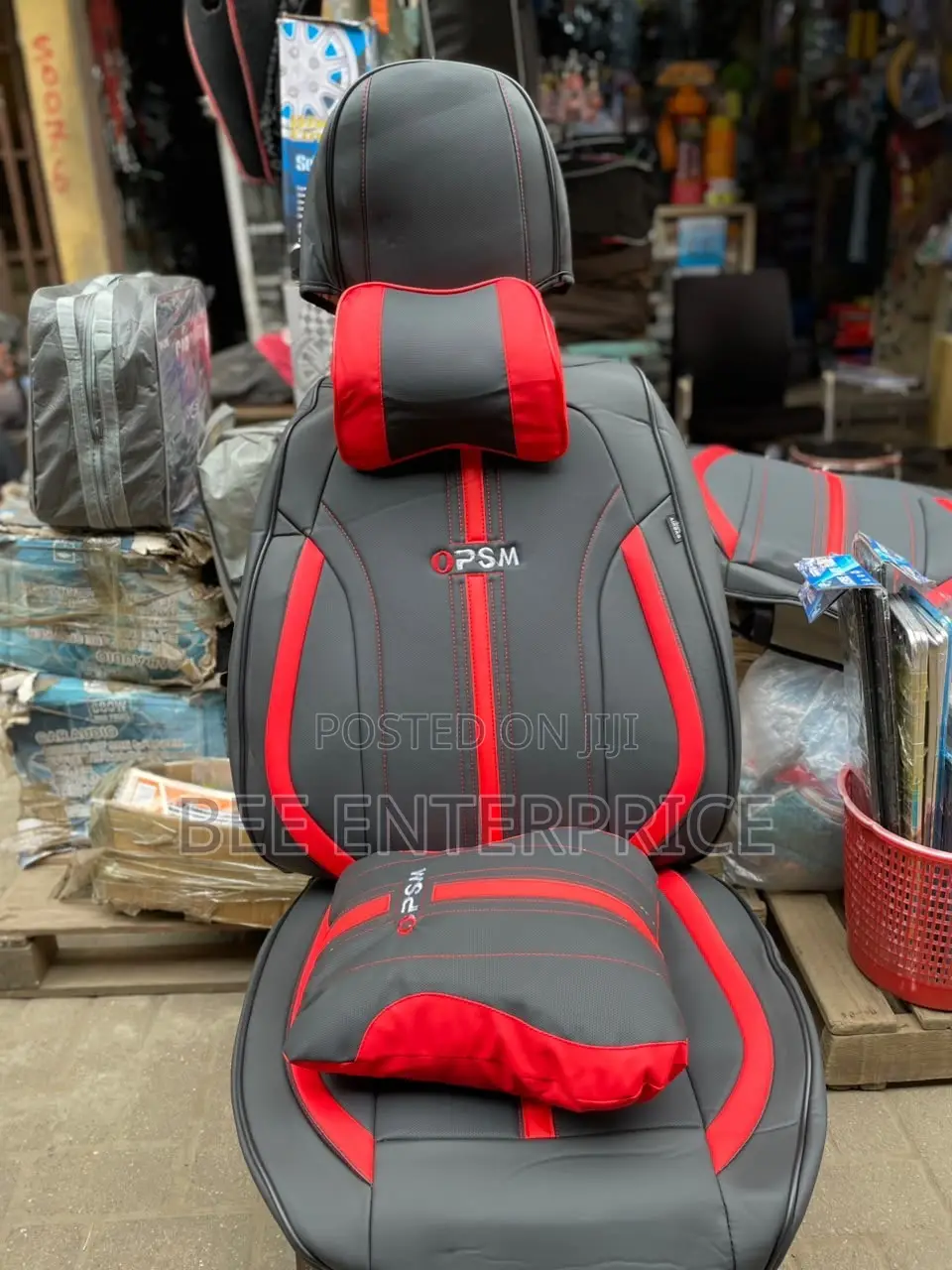 OPSM Full Set Luxury Car Seat Cover -Black and Sport Edition