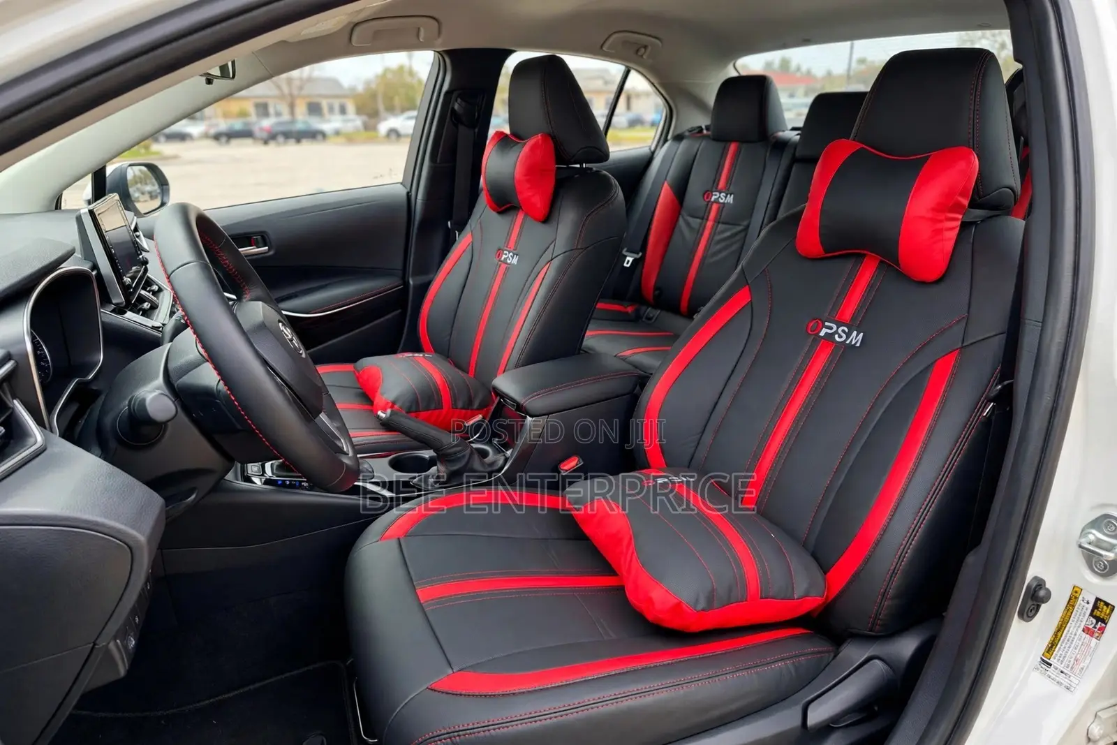 OPSM Full Set Luxury Car Seat Cover -Black and Sport Edition