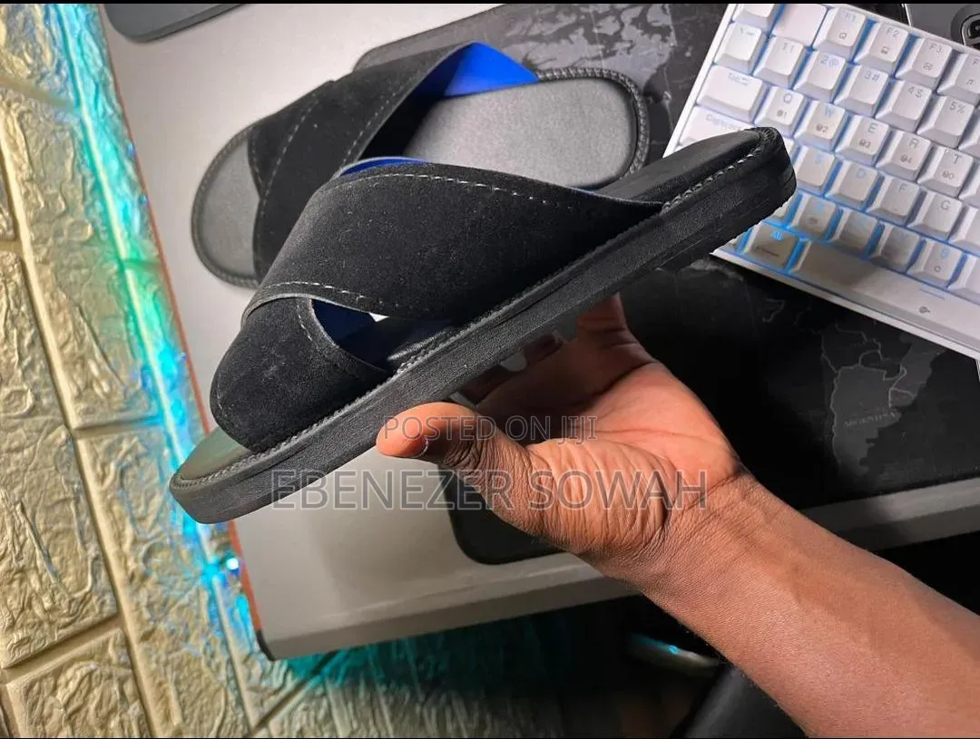 Leather/Suede Slippers