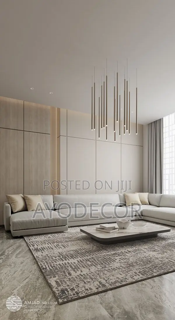 Turkish Bamboo Charcoal Board 4FT × 9.5FT Modern Wall Panel