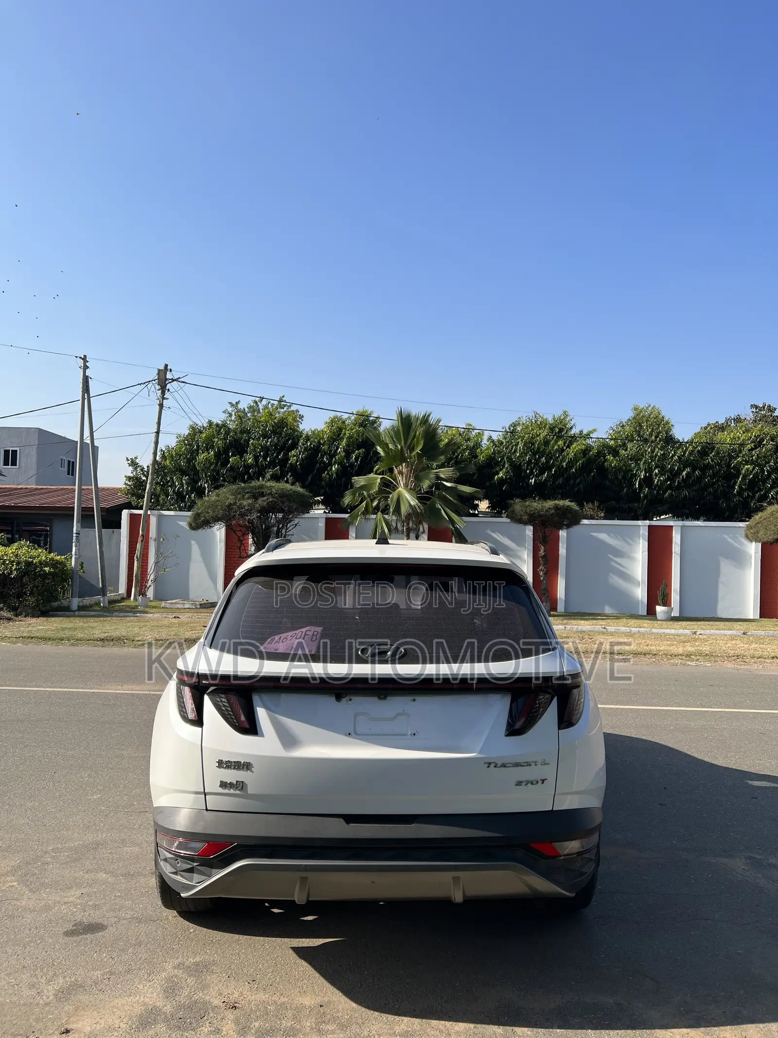 Hyundai Tucson Ultimate 2021 White
