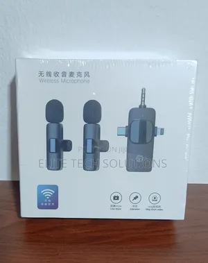 2 in 1 Wireless Microphone Dual Mic for Phone Tiktok Vlog
