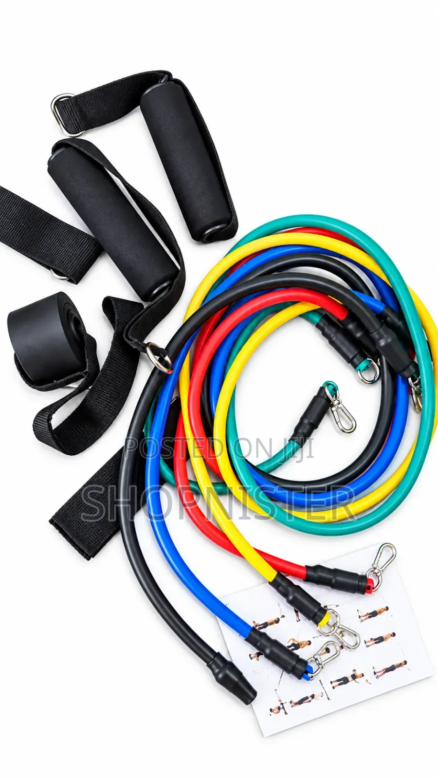 Resistance Band Set – Full Body Home Workout Fitness Kit