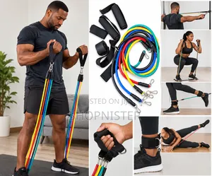 Resistance Band Set – Full Body Home Workout Fitness Kit