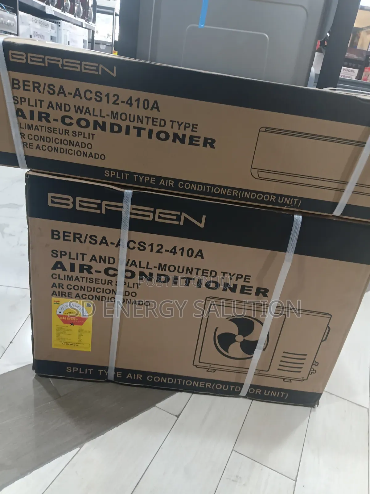 Bersen Low 1.5hp Split Air Condition