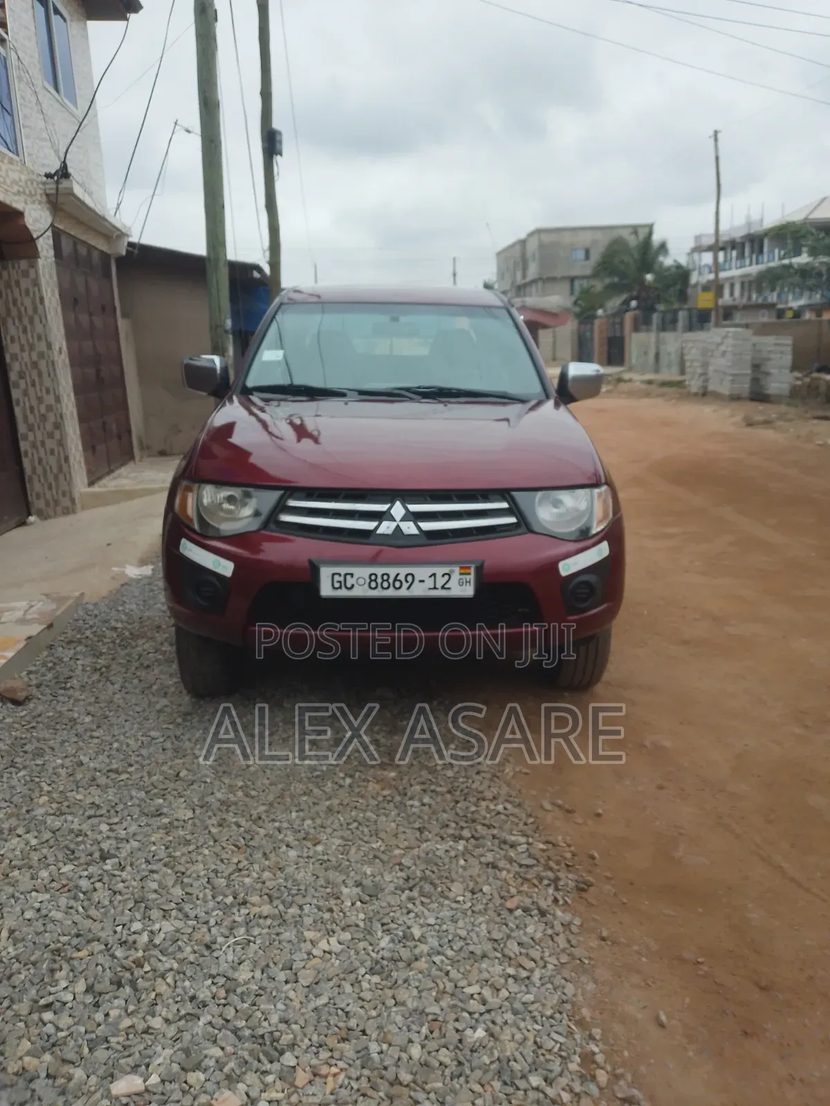 Mitsubishi L200 Double Cab 2.5 136hp 2012 Burgundy