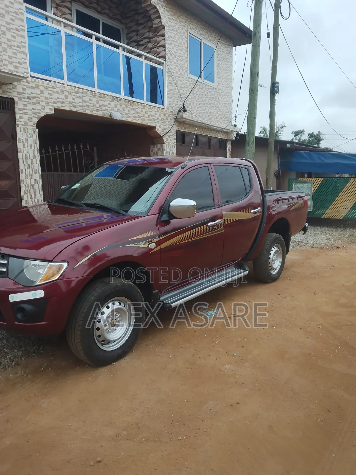 Mitsubishi L200 Double Cab 2.5 136hp 2012 Burgundy