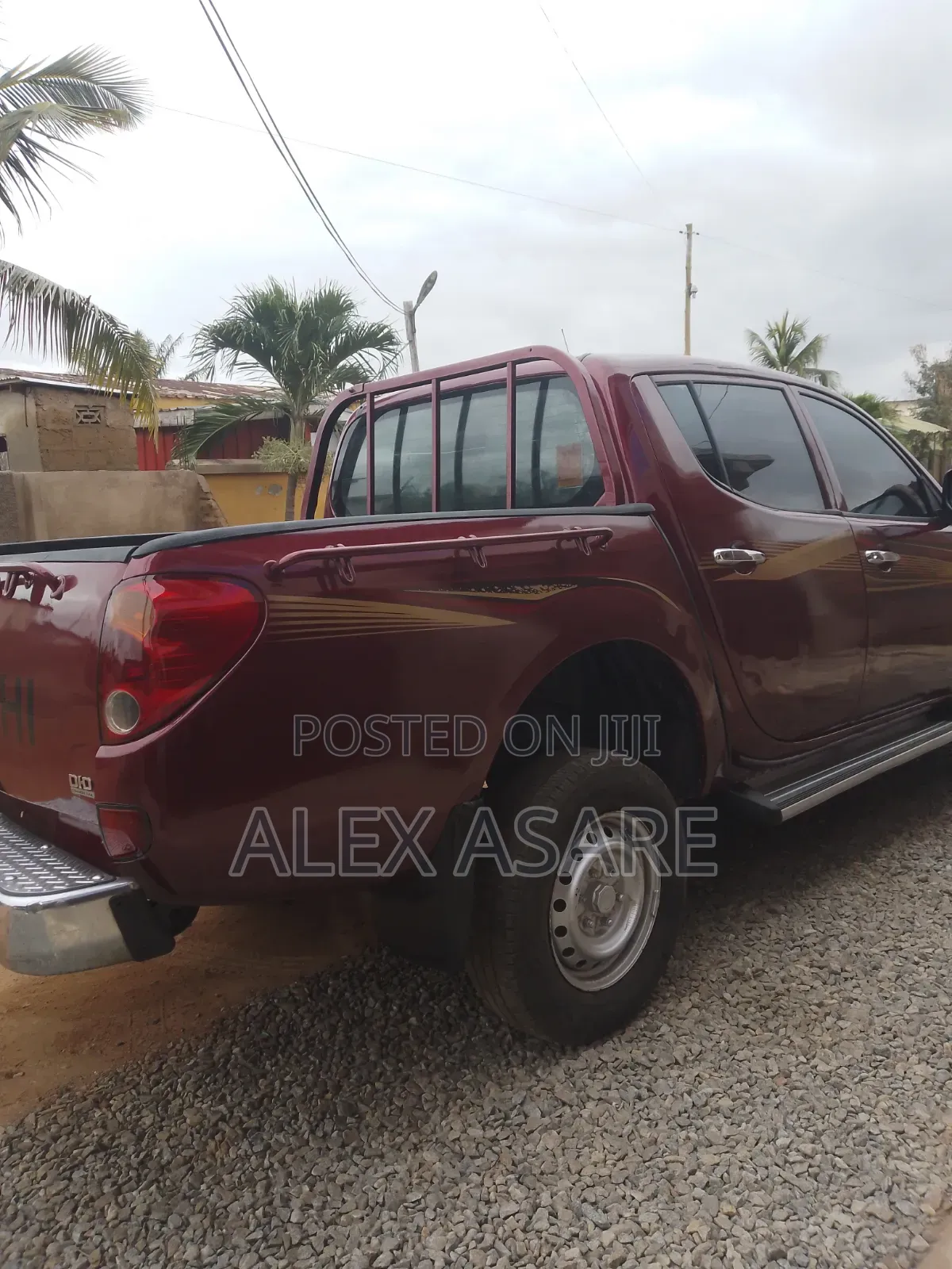 Mitsubishi L200 Double Cab 2.5 136hp 2012 Burgundy