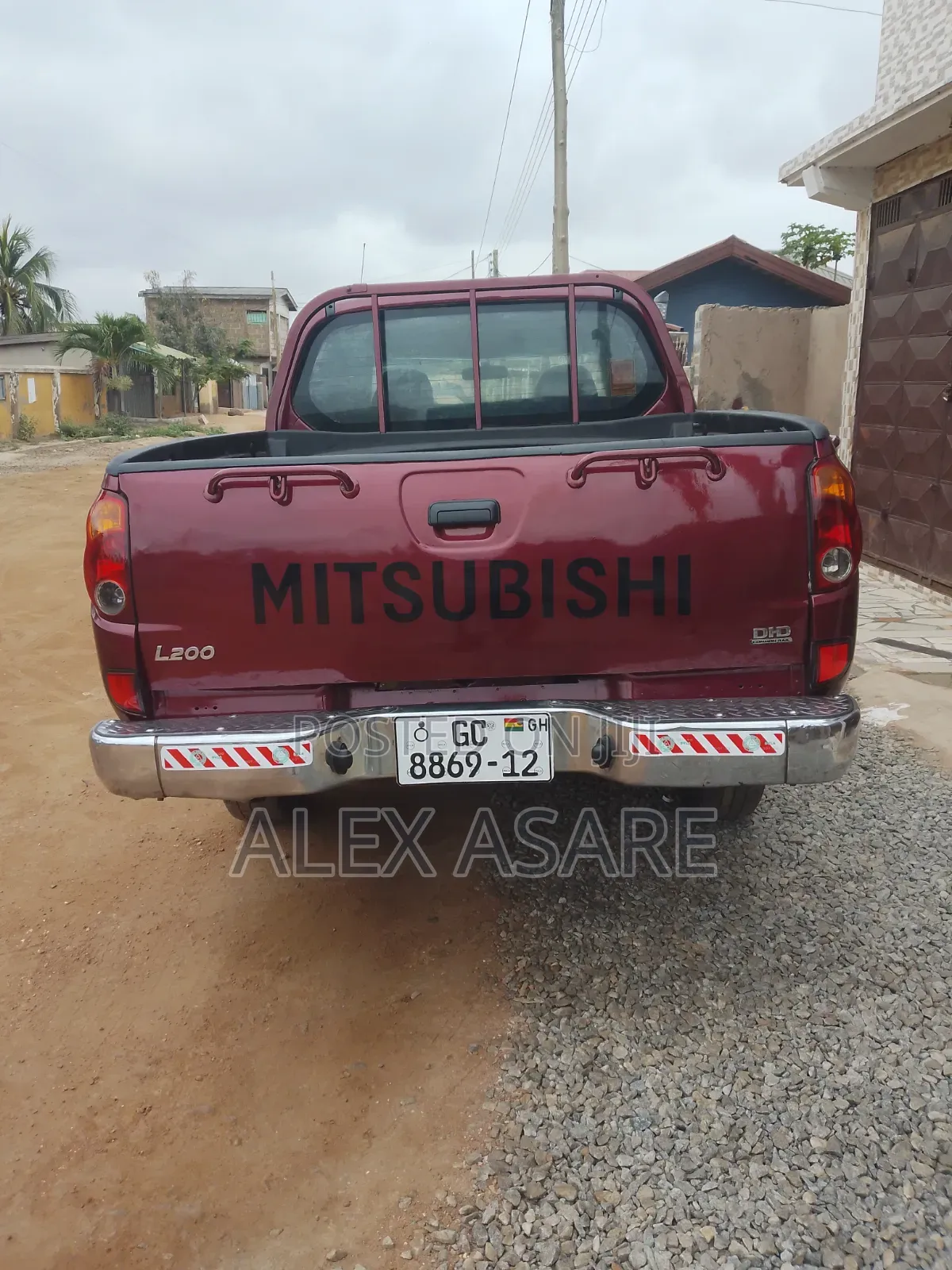 Mitsubishi L200 Double Cab 2.5 136hp 2012 Burgundy