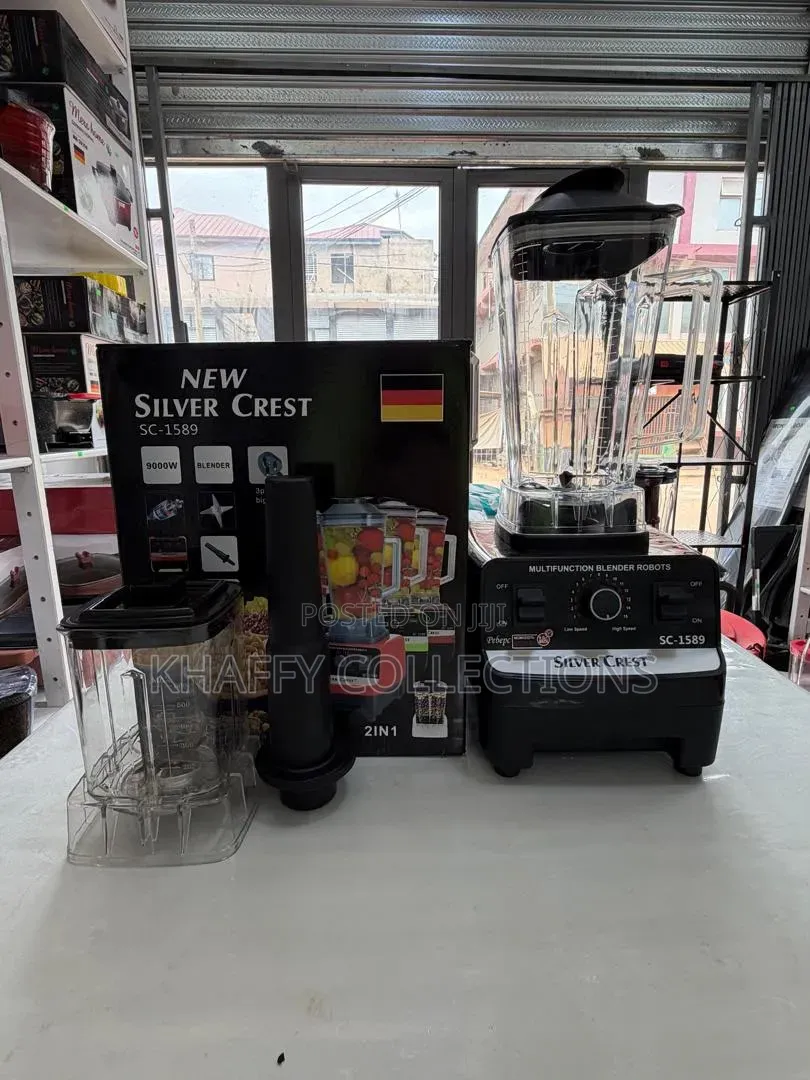 Silver Crest 2-in-1 Blender SC-1589 - 9000W*