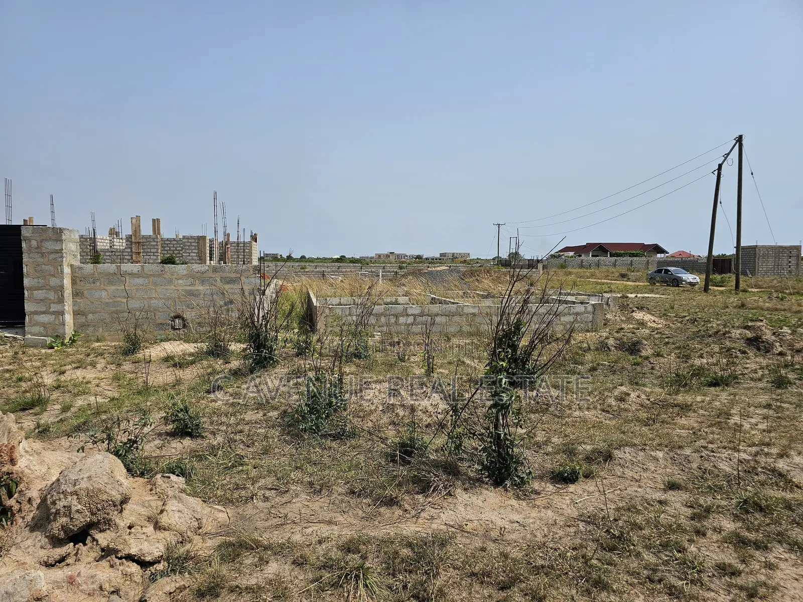 Fully Demarcated 70x100ft Full Plot in Prampram Layout