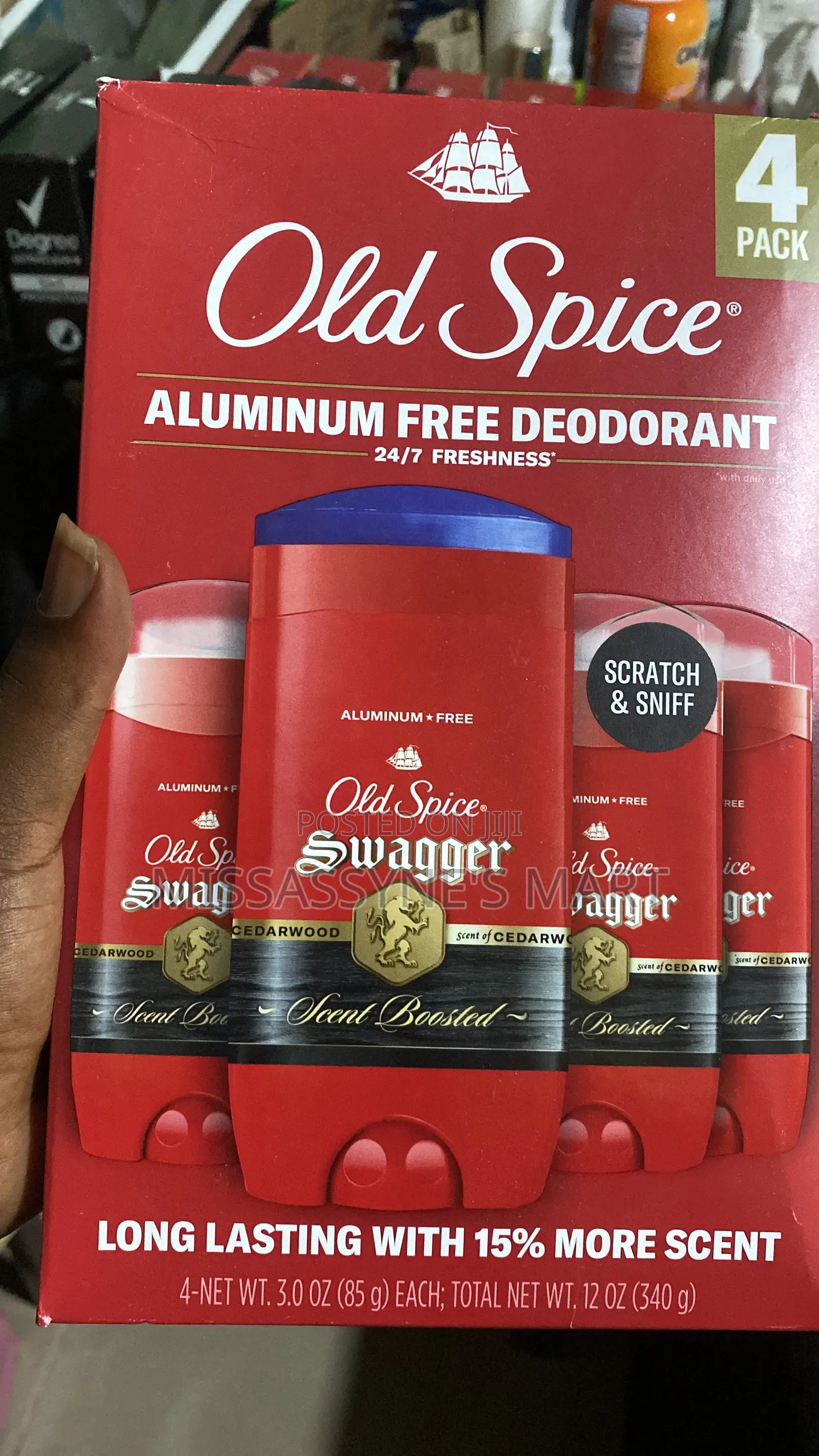 Old Spice Swagger Aluminum Free Deodorant