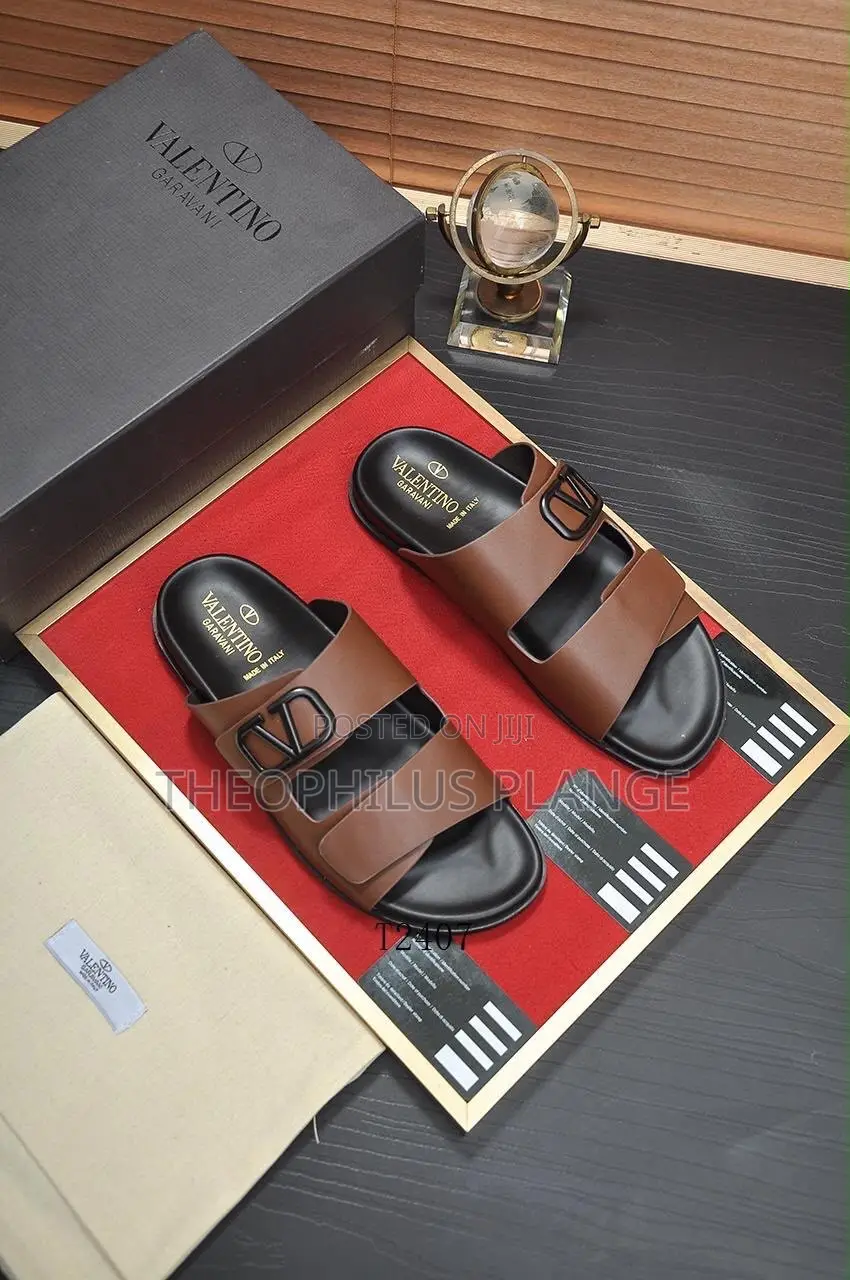 Brown Garavani Valentino Slippers