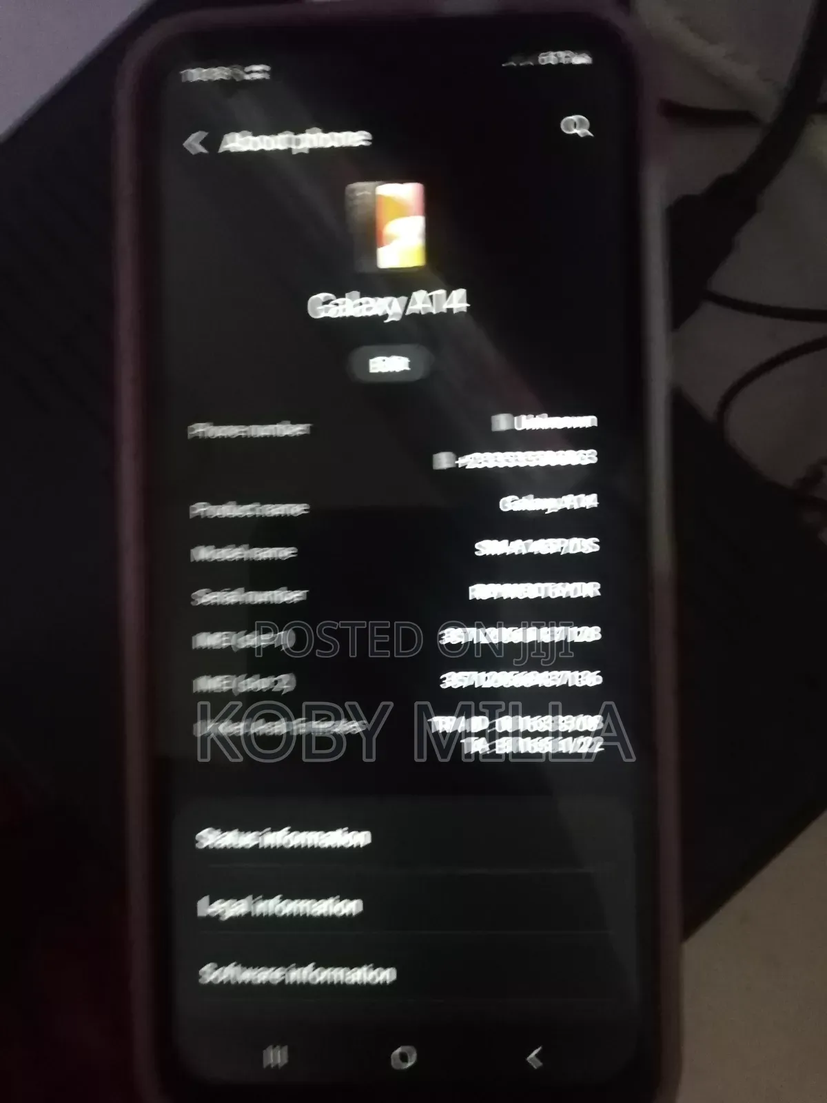 New Samsung Galaxy A14 128 GB Gray