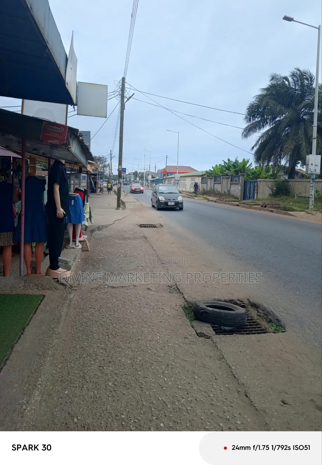 Roadside Quarter Plot at Mamprobi Accra