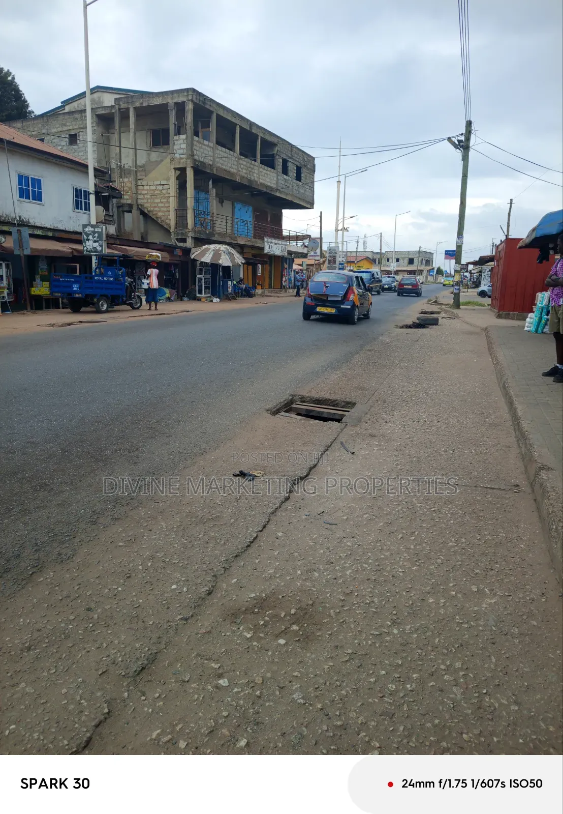 Roadside Quarter Plot at Mamprobi Accra